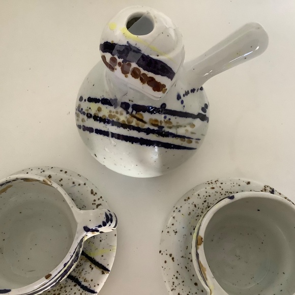 Handmade Japanese Tea Set - Picture 3 of 3